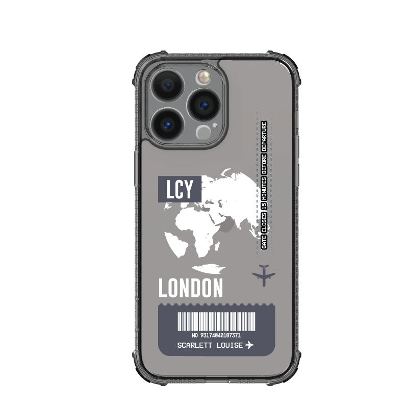 X.One® Dropguard Pro for iPhone 13 Series - Boarding Pass Series