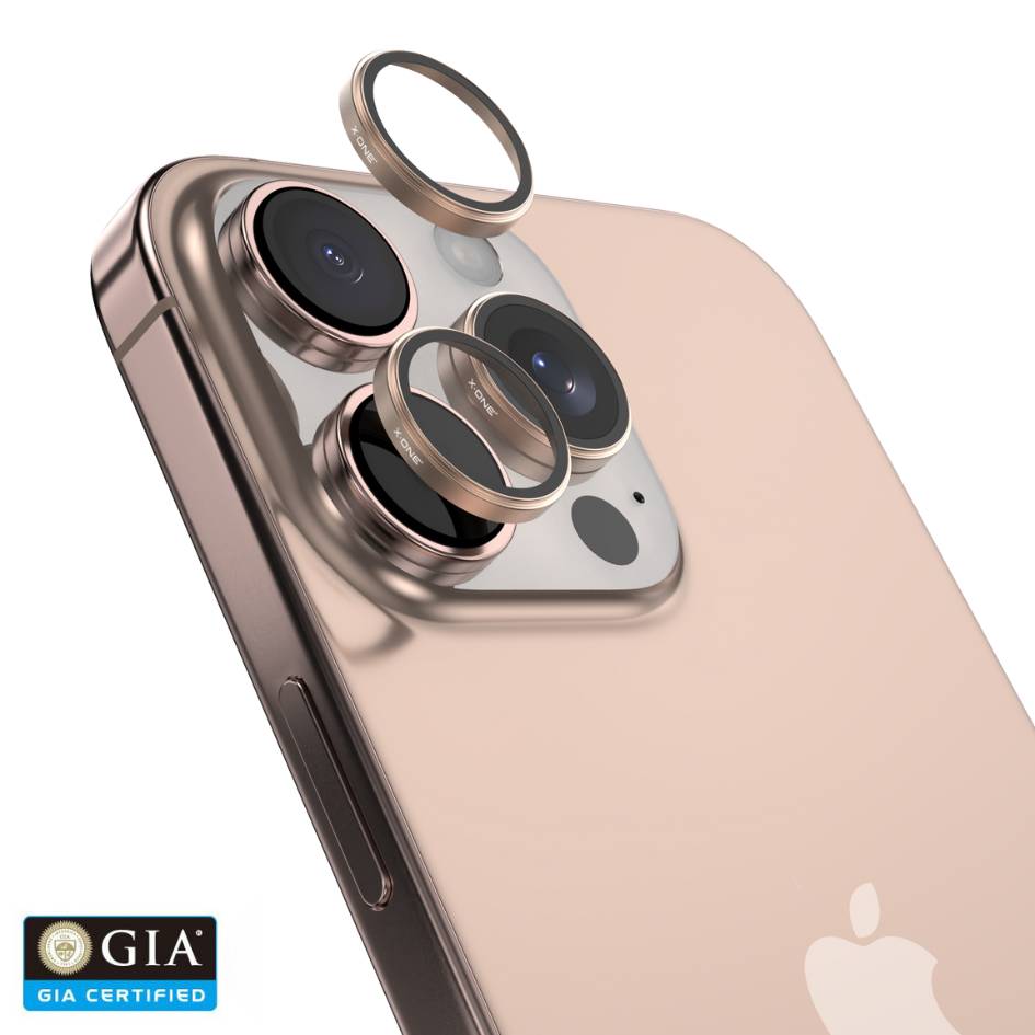 X.One® Camera Armor Pro GIA Certified Sapphire 9H Anti Scratch Lens Protector for iPhone 16 Series