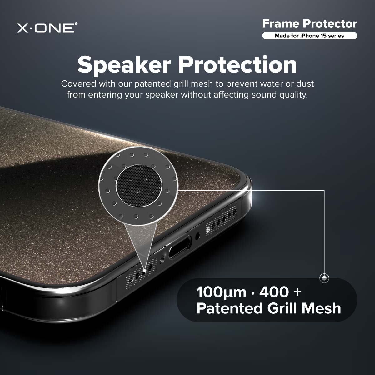 X.One® Side Frame Protector for iPhone