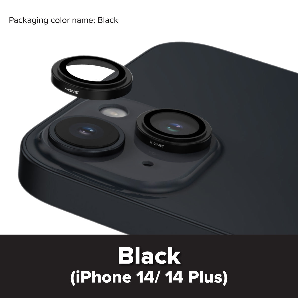 X.One® Camera Armor Pro GIA Certified Sapphire 9H Anti Scratch Lens Protector for iPhone 14 Series